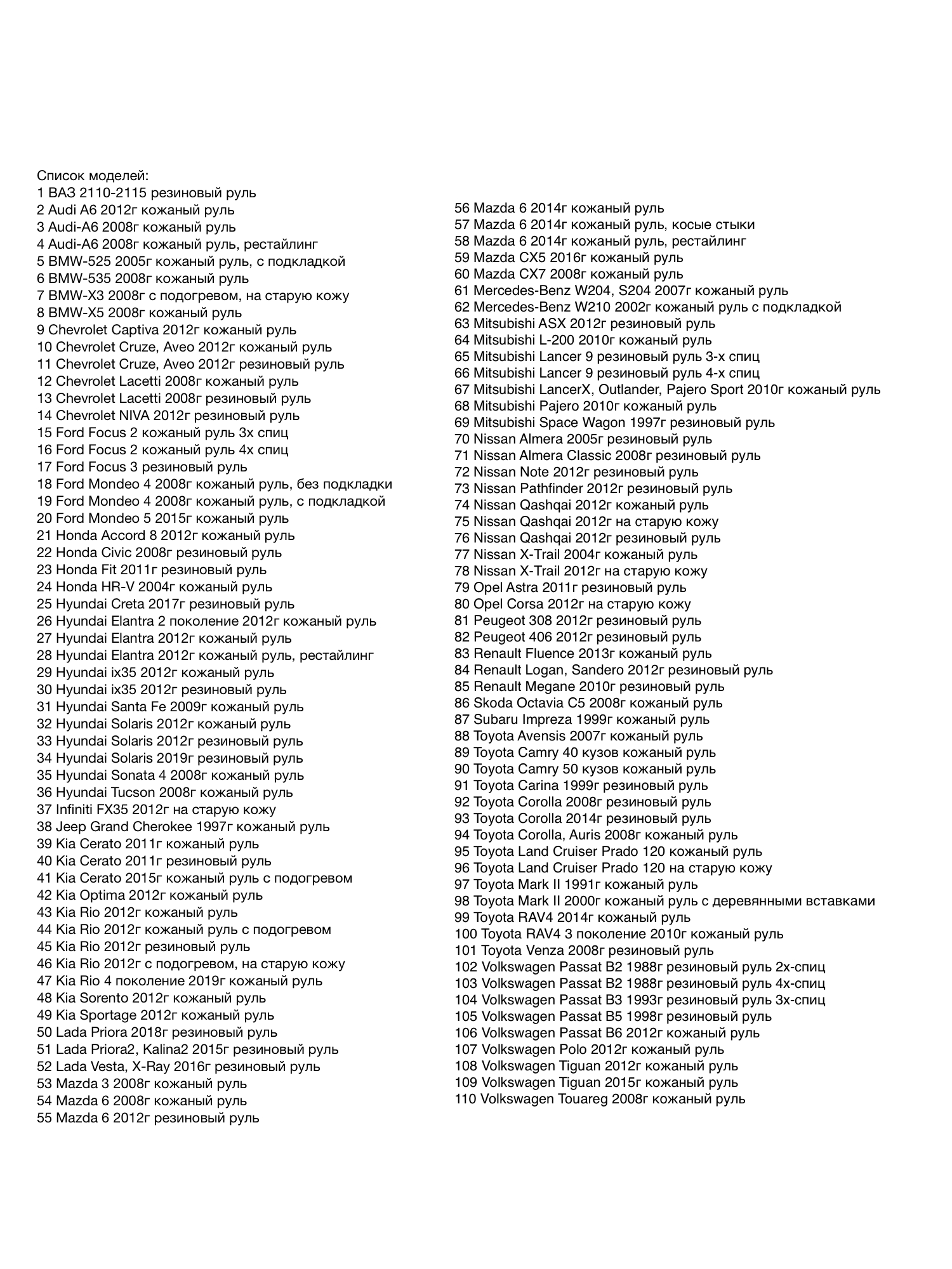 Бумажные лекала рулей 110 шт — изображение 3